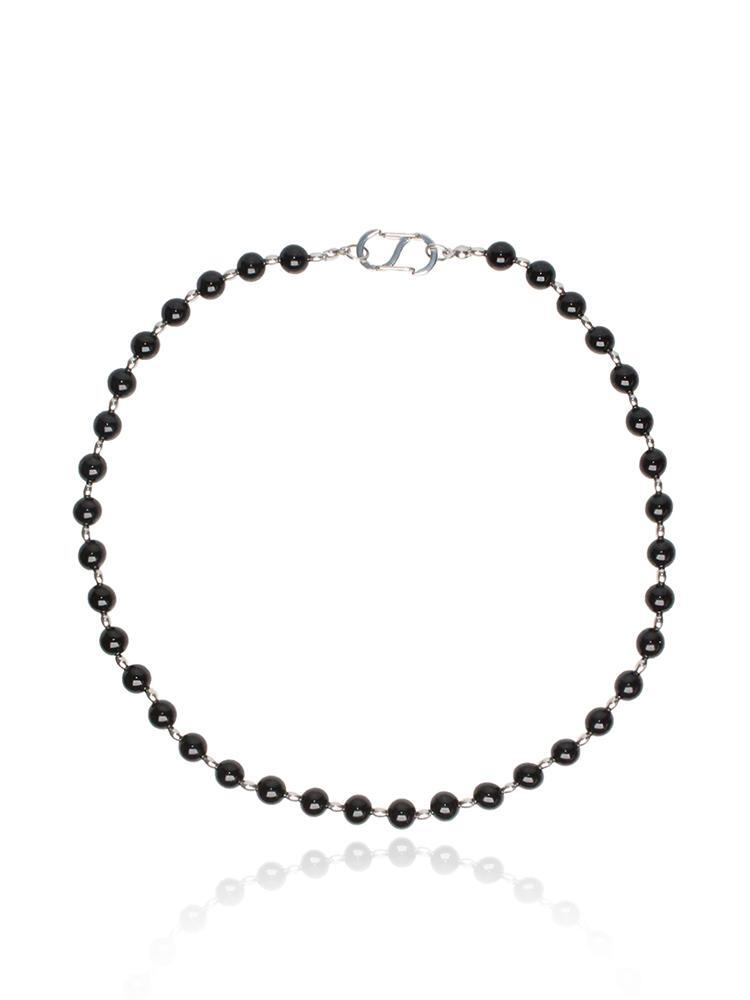 24 F/W - S Link Onyx Necklace